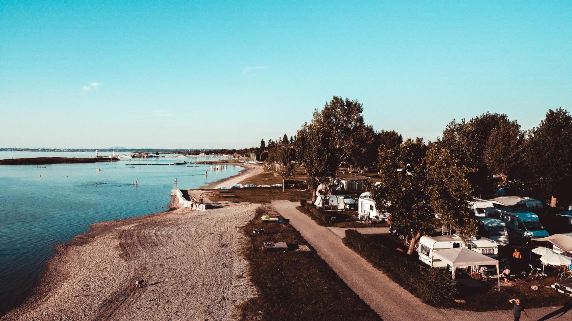 Mobile Homes Direkt Am Strand Des Neusiedler Sees بودرسدورف ام سي المظهر الخارجي الصورة