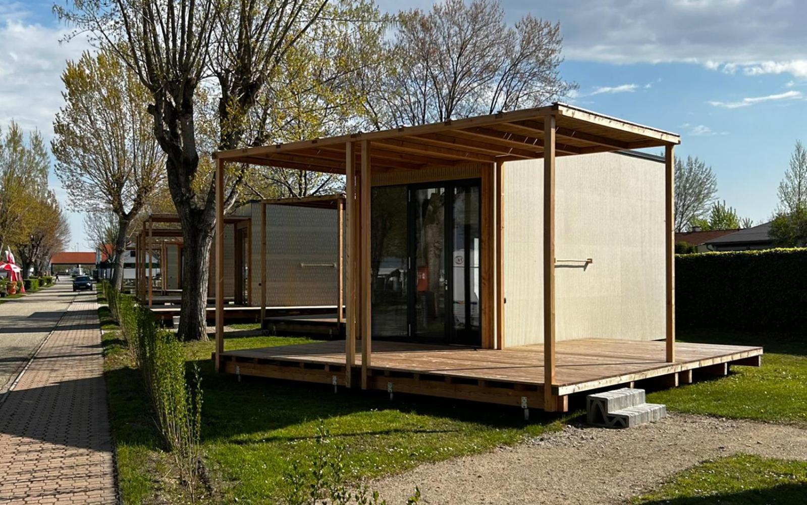 Mobile Homes Direkt Am Strand Des Neusiedler Sees بودرسدورف ام سي المظهر الخارجي الصورة