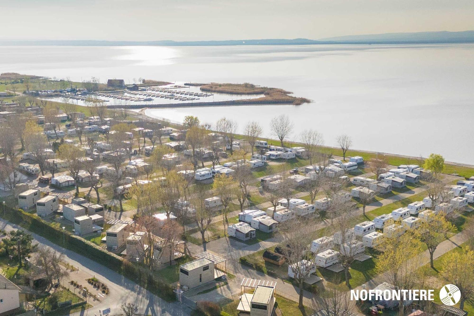 Mobile Homes Direkt Am Strand Des Neusiedler Sees بودرسدورف ام سي المظهر الخارجي الصورة